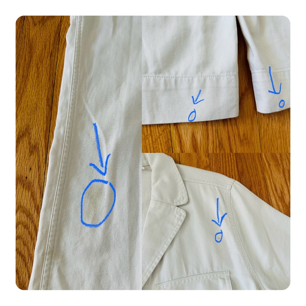 ★ Gap Utility Jumpsuit - Color Off white/ Grey Stone ★ - Picture 14 of 17